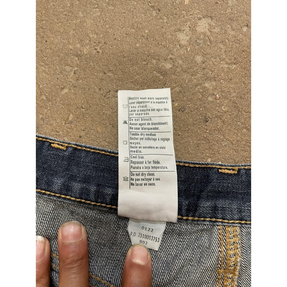 Carhartt 101483-968 Jeans Mens 36x32 Blue Dark Wash Relaxed Straight Denim‎ Work - Picture 8 of 16